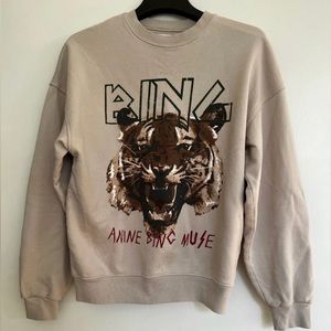 Anine Bing Tiger Logo Sweatshirt - Small